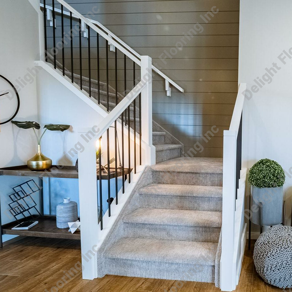 Carpet stairs project