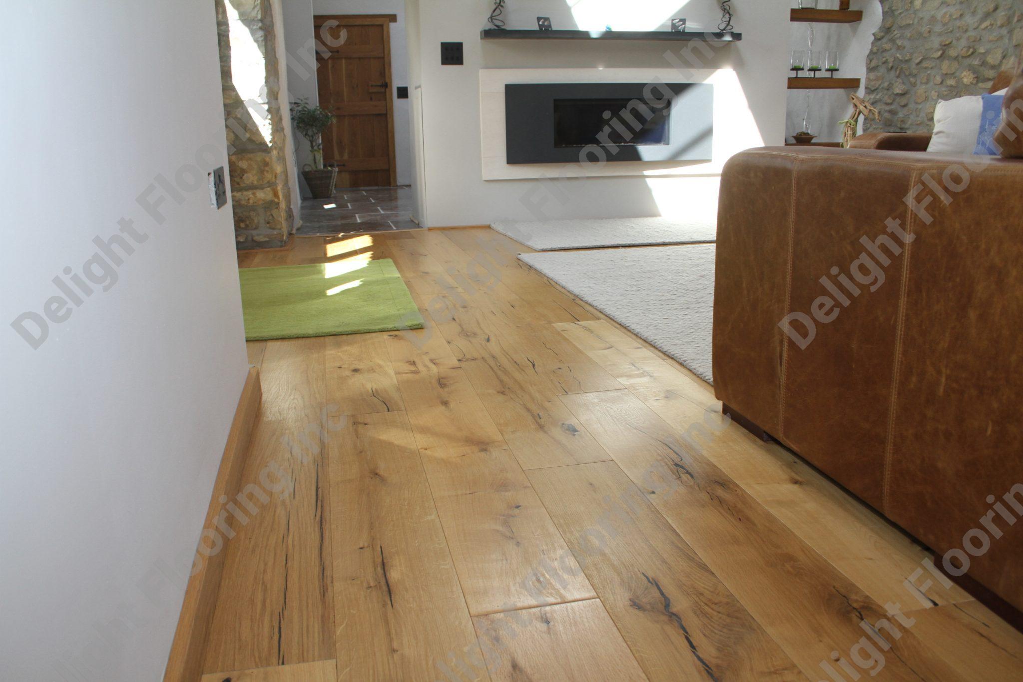 Hardwood flooring project