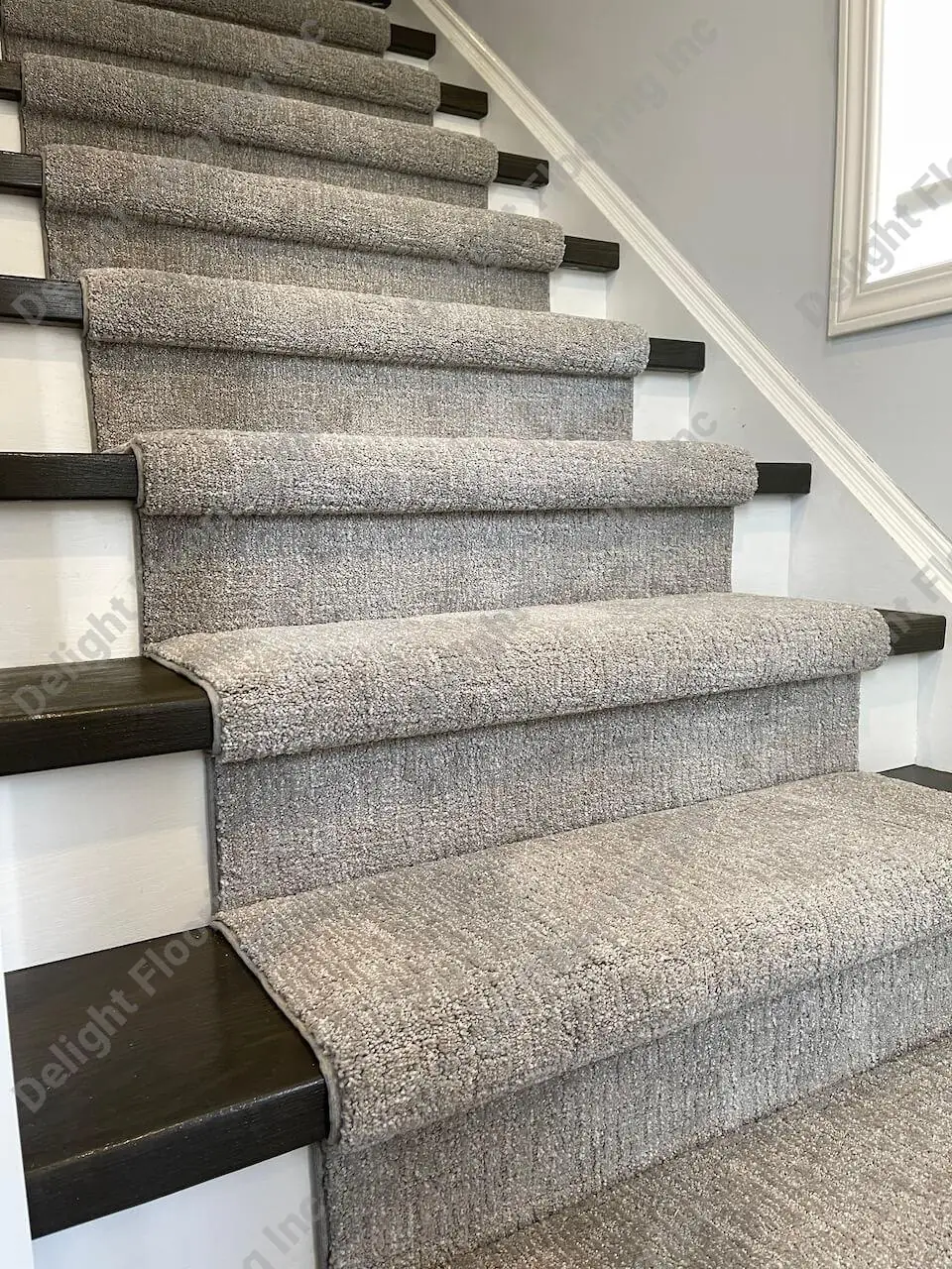 Centred stair runner