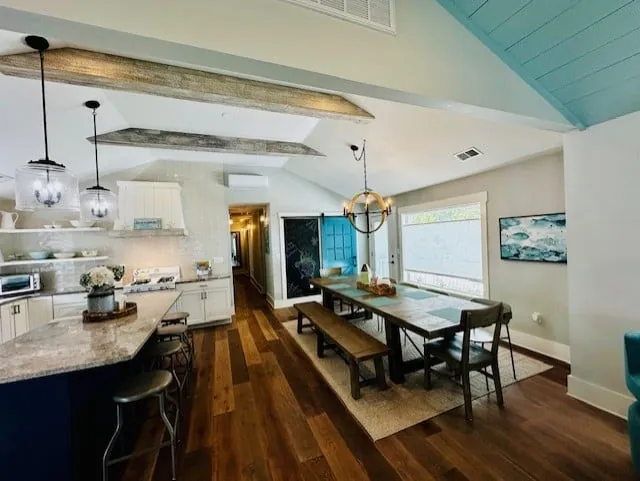 A beautiful hardwood floor in a Canadian home.