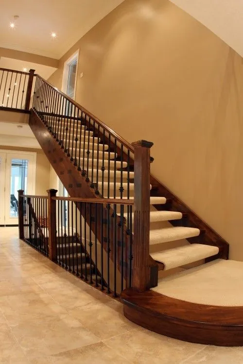 Staircase Renovation project in Orono