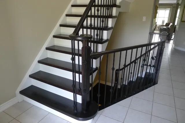 Stair Runner Installation project in Orono