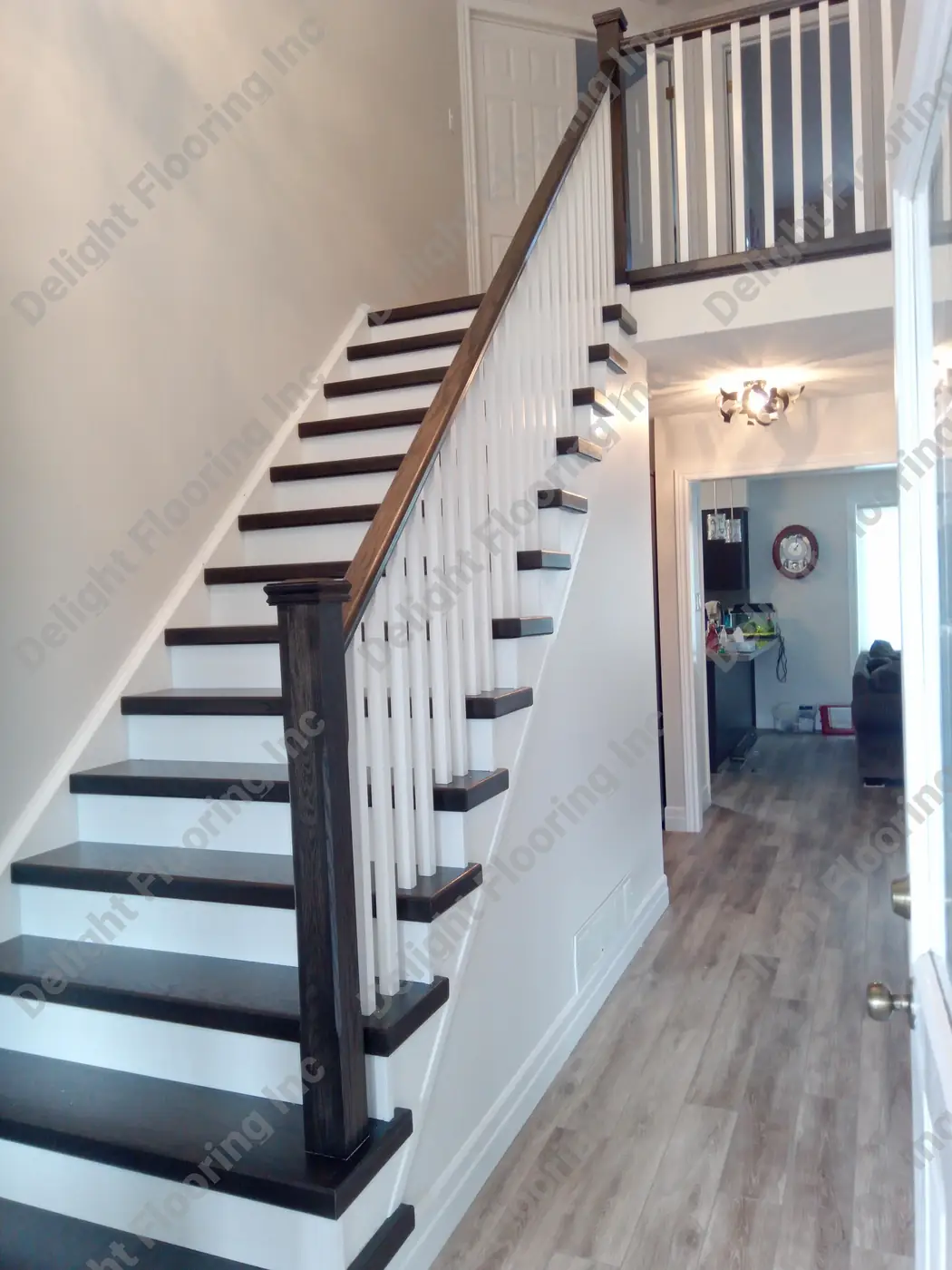 Stair Railing project in Georgetown