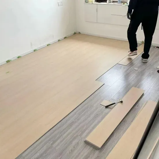 Plank layout in progress