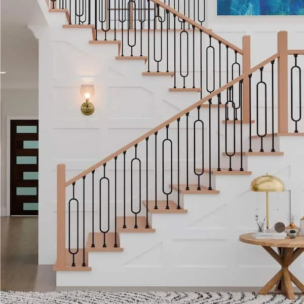 Railing and floor transition