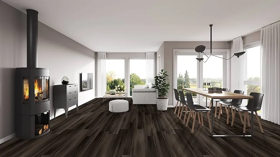 Vinyl Plank Flooring project in Omemee