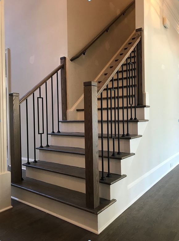 Railing installation project